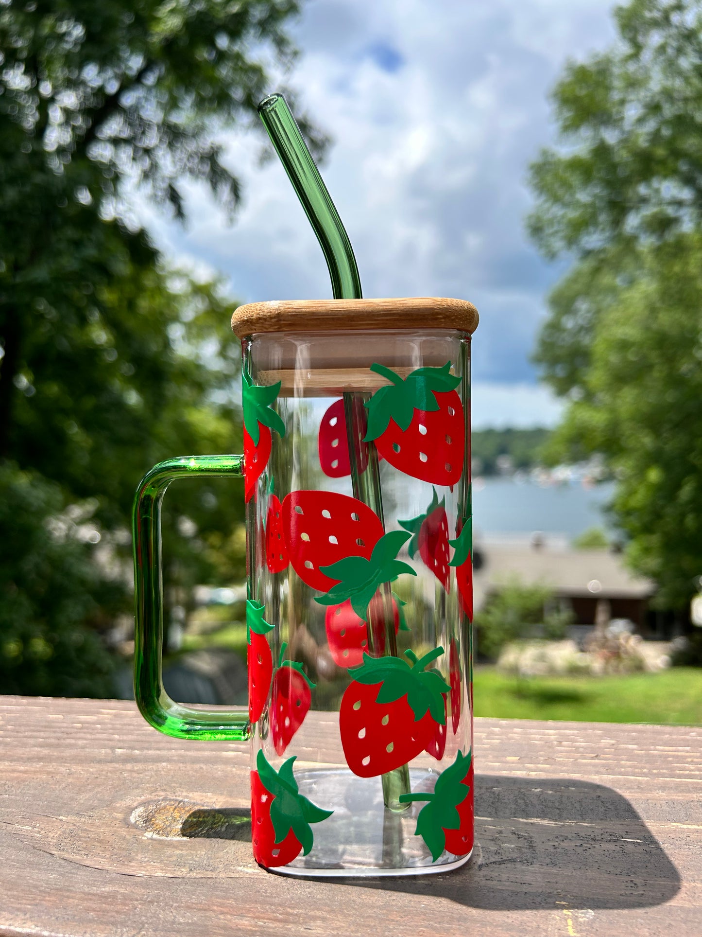 Strawberry Square Glass