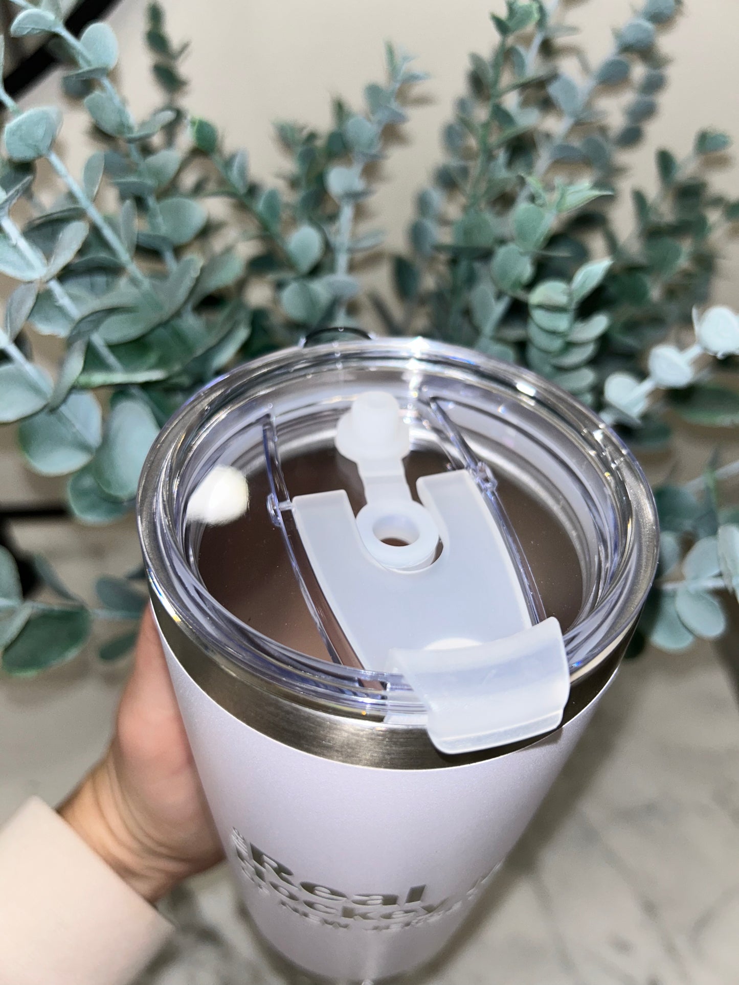 The Real Hockey Moms of Your Town Travel Mug