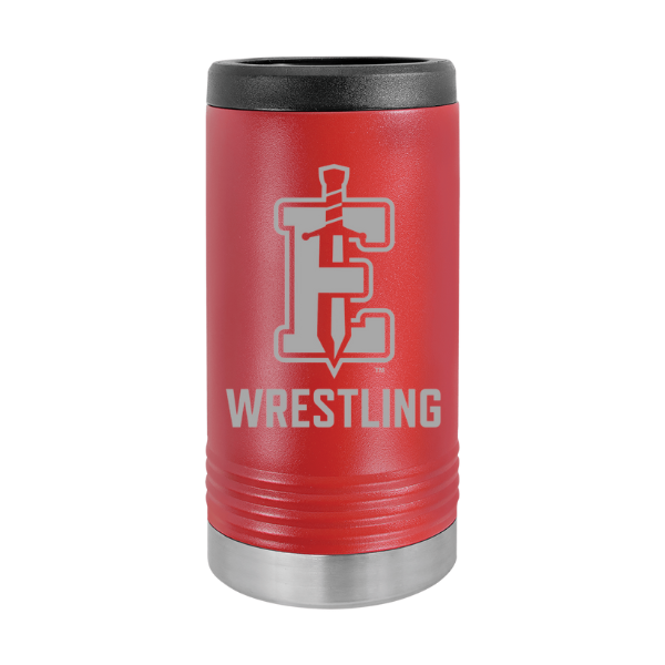 Edinboro Wrestling Slim Can Cooler