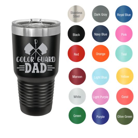 Color Guard Dad 30 oz Rambler
