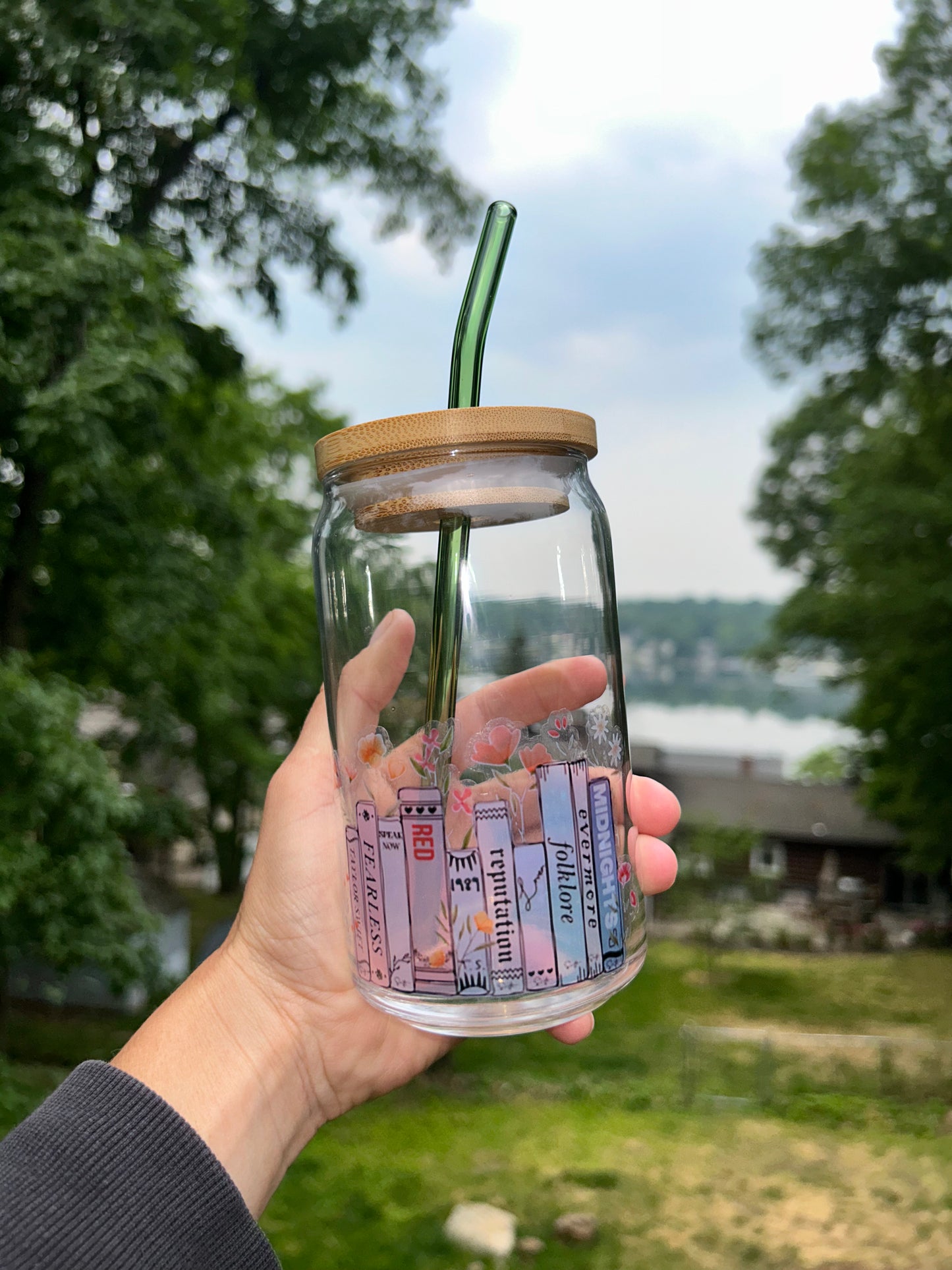 TS Album Books Can Glass