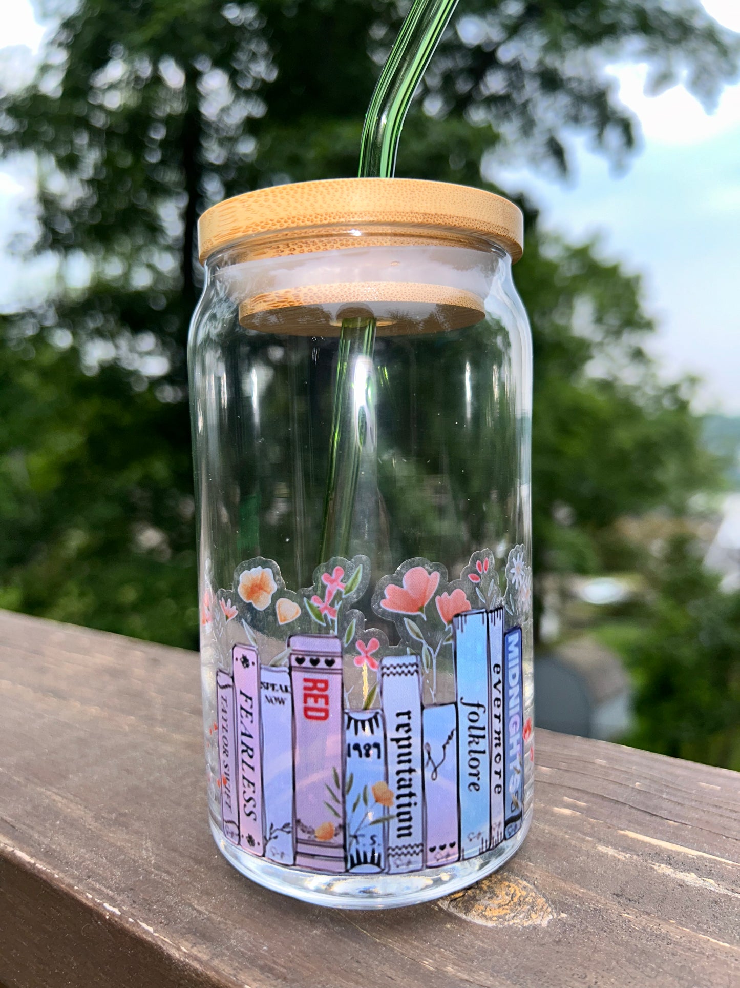 TS Album Books Can Glass