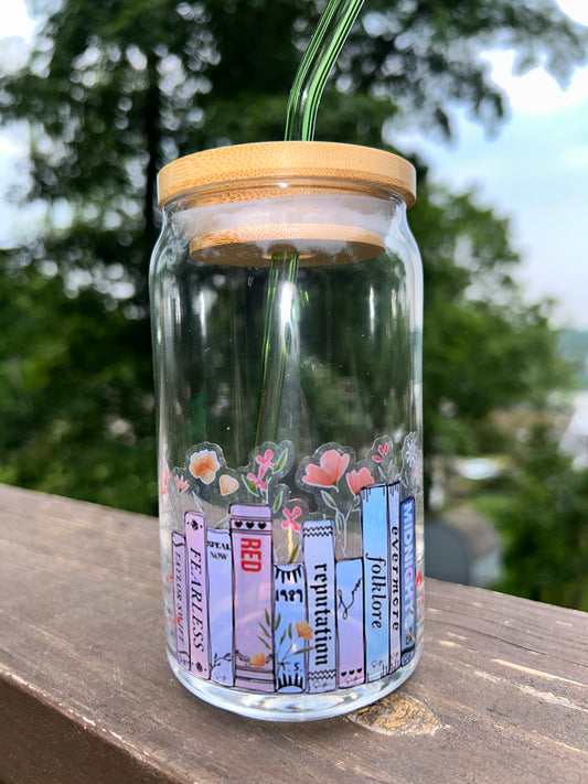 TS Album Books Can Glass