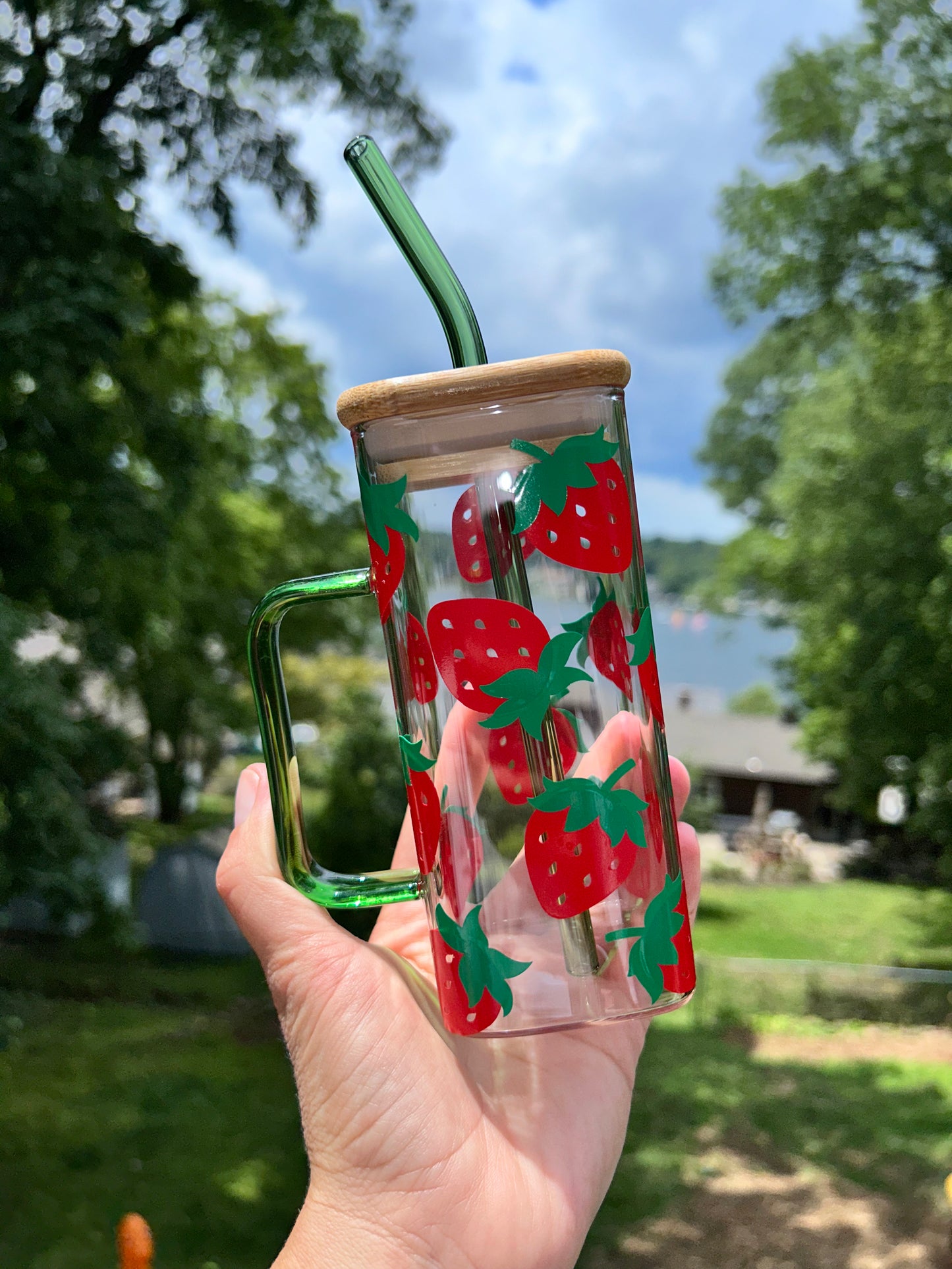 Strawberry Square Glass