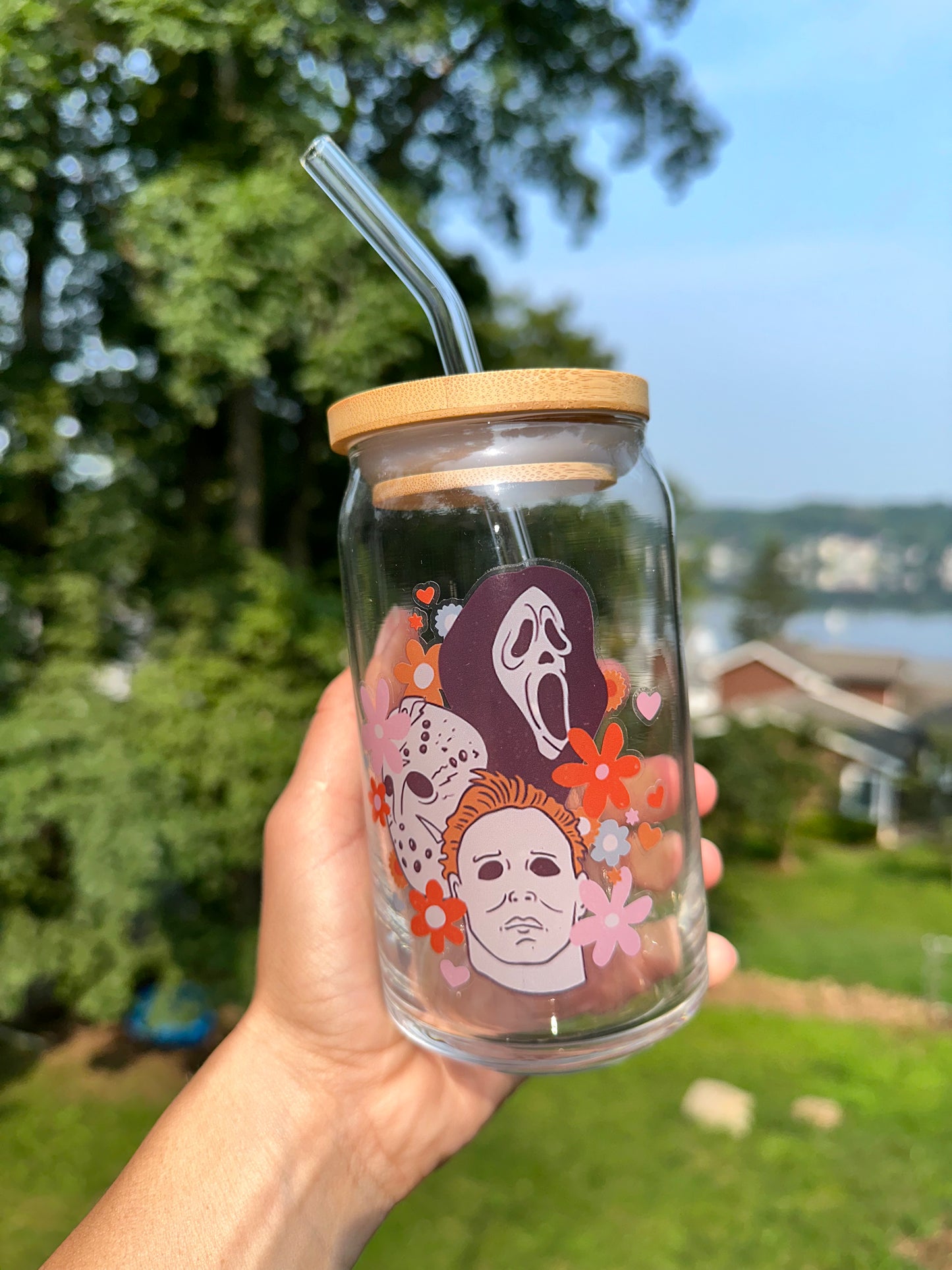 Horror Movie Can Glass