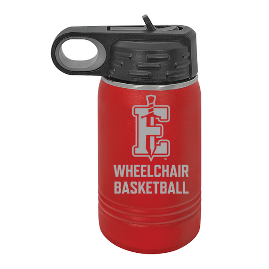 Edinboro Wheelchair Basketball 12 oz Water Bottle