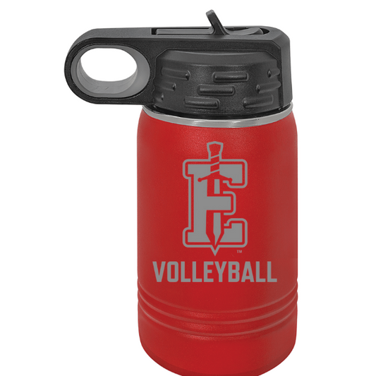 Edinboro Volleyball 12 oz Water Bottle