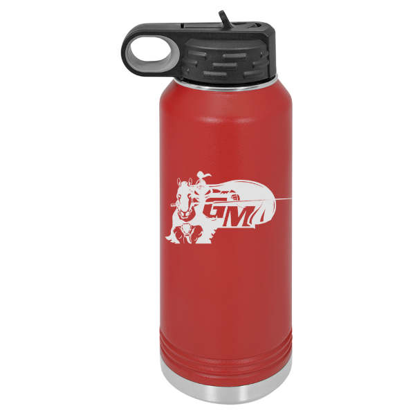 General McLane 32 Oz Water Bottle With Lancer Logo