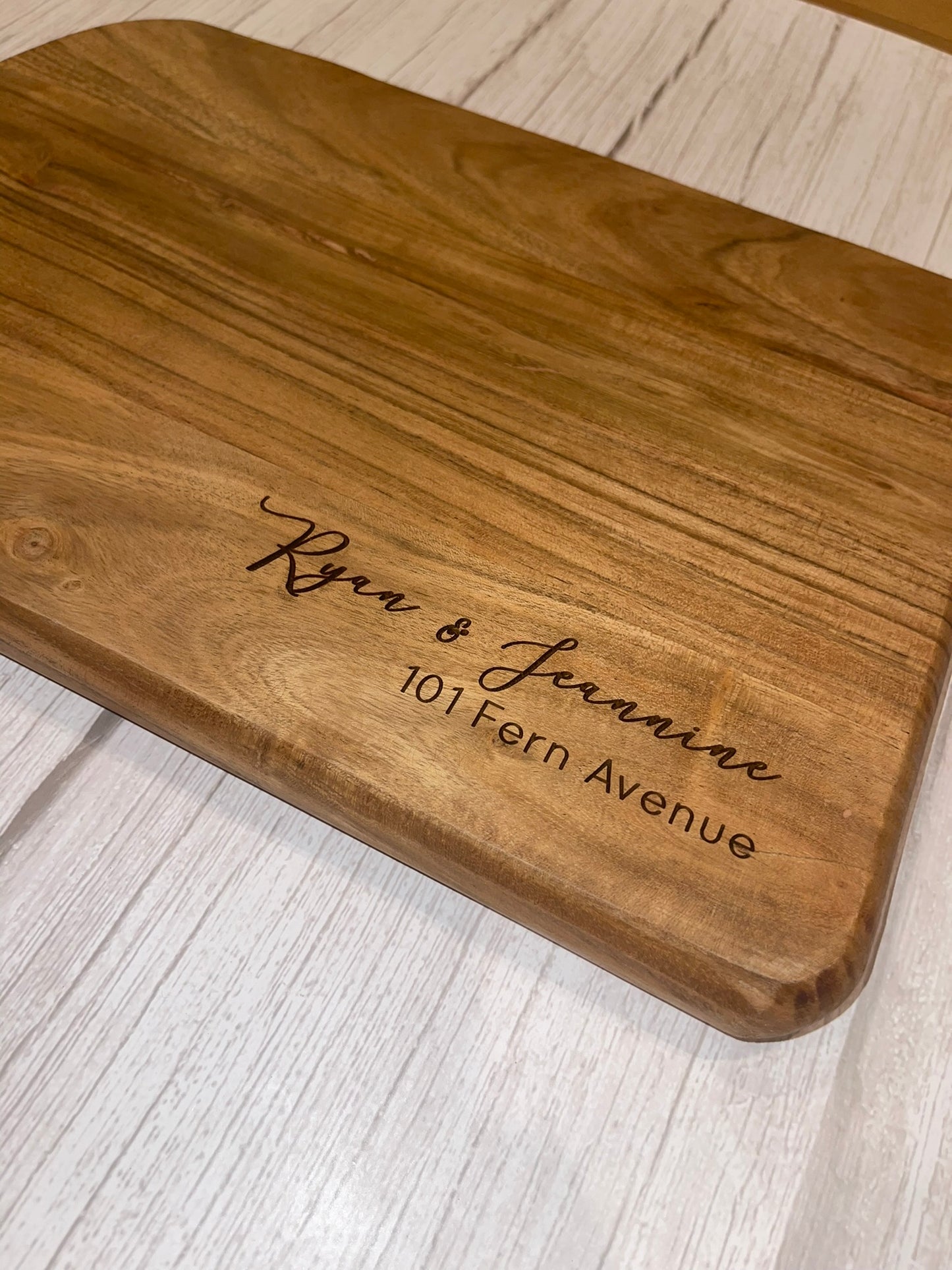Custom Engraved Cutting Board