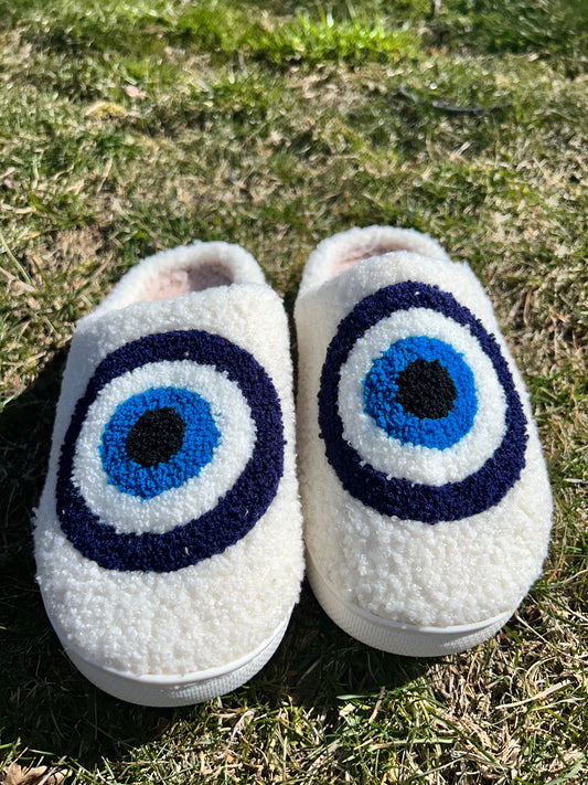 Evil Eye Slippers
