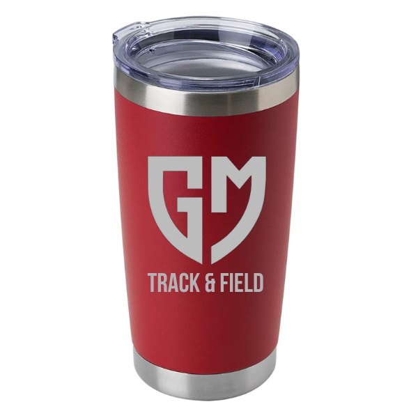 General McLane Track & Field Shield Tumbler