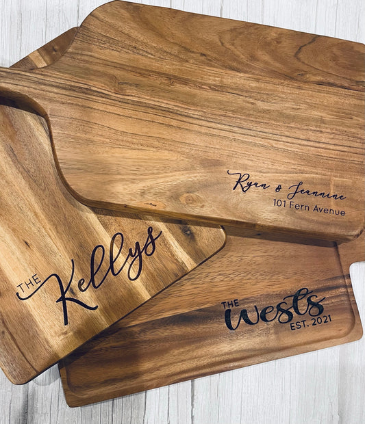 Custom Engraved Cutting Board
