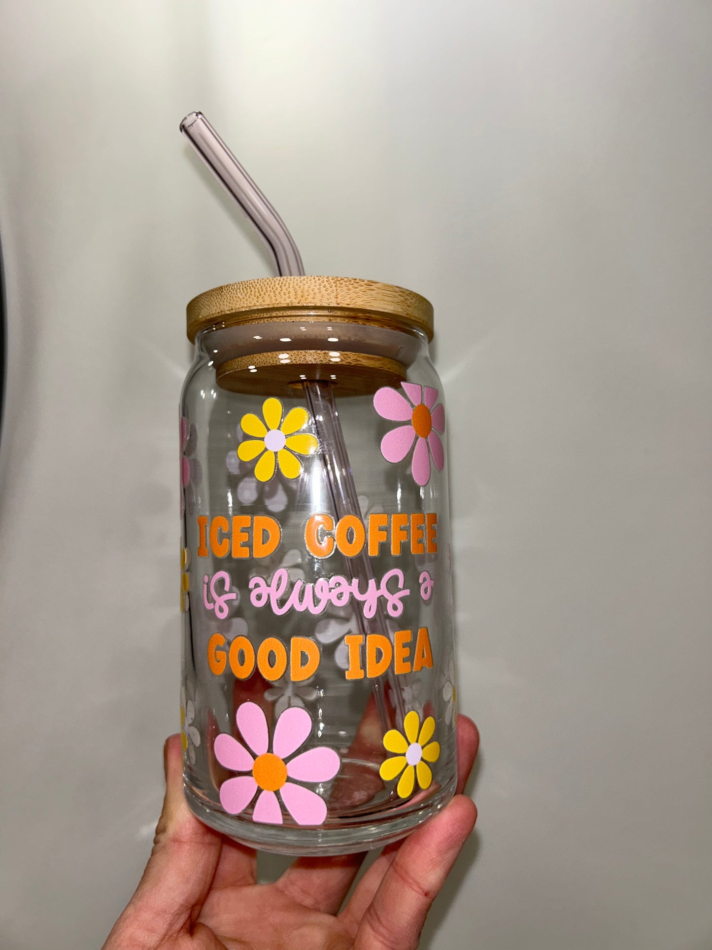 Iced Coffee Is Always A Good Idea Beer Can Glass