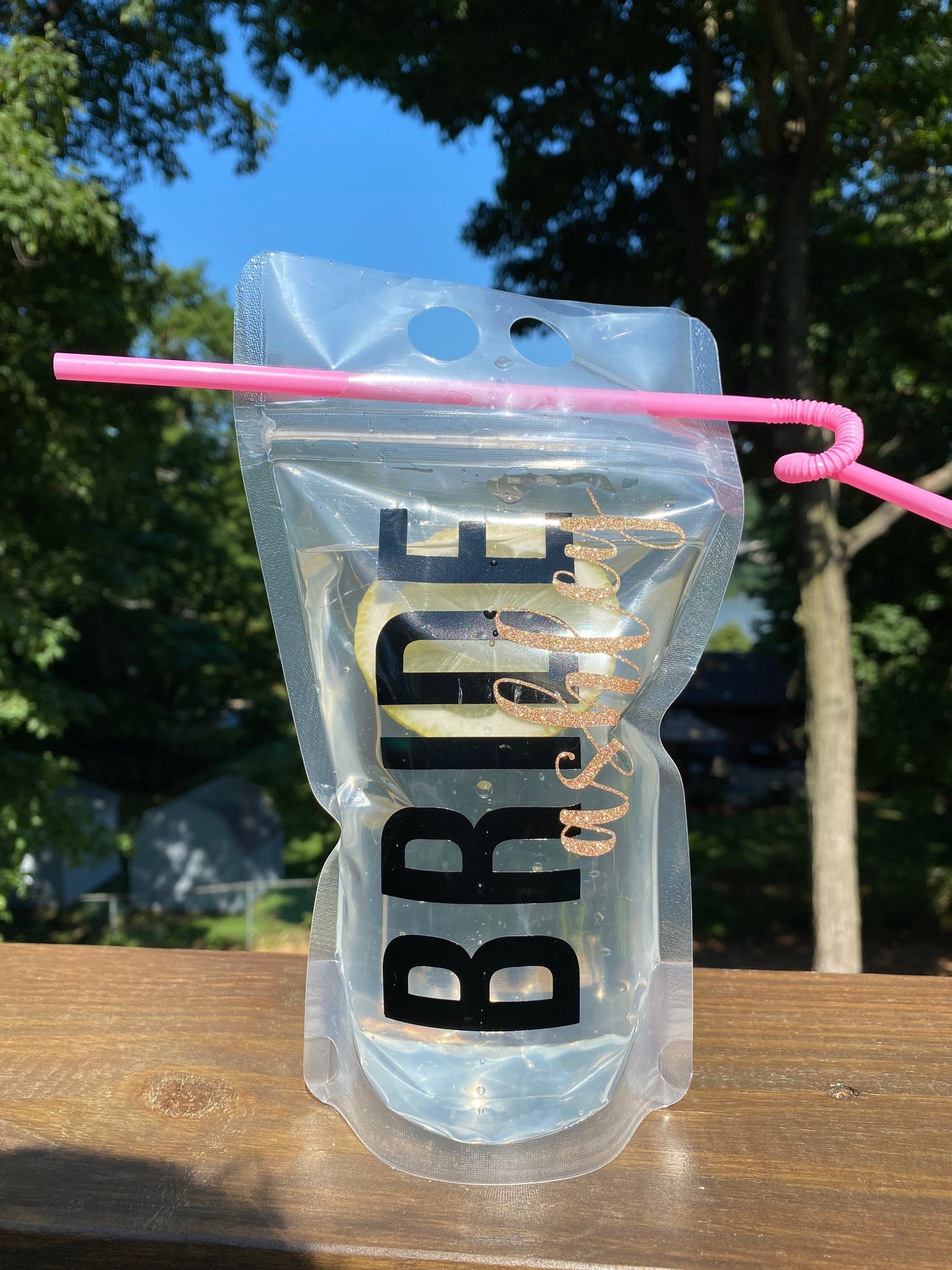 Bridal Party Drink Pouch, Bachelorette Drink Pouch, Adult Juice Pack, Bride Gift, Bachelorette Gift, Wedding Gift
