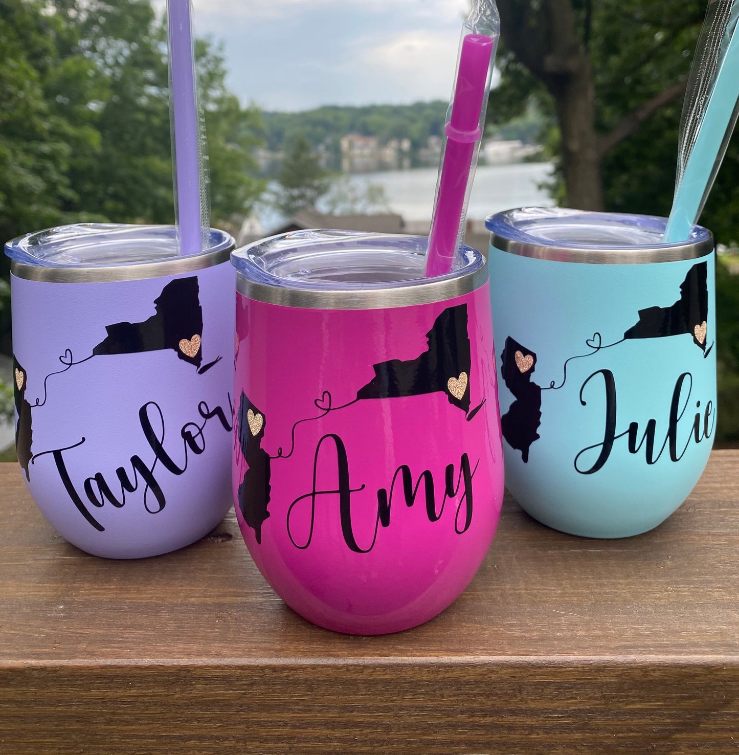 Long Distance Stemless Wine Tumbler