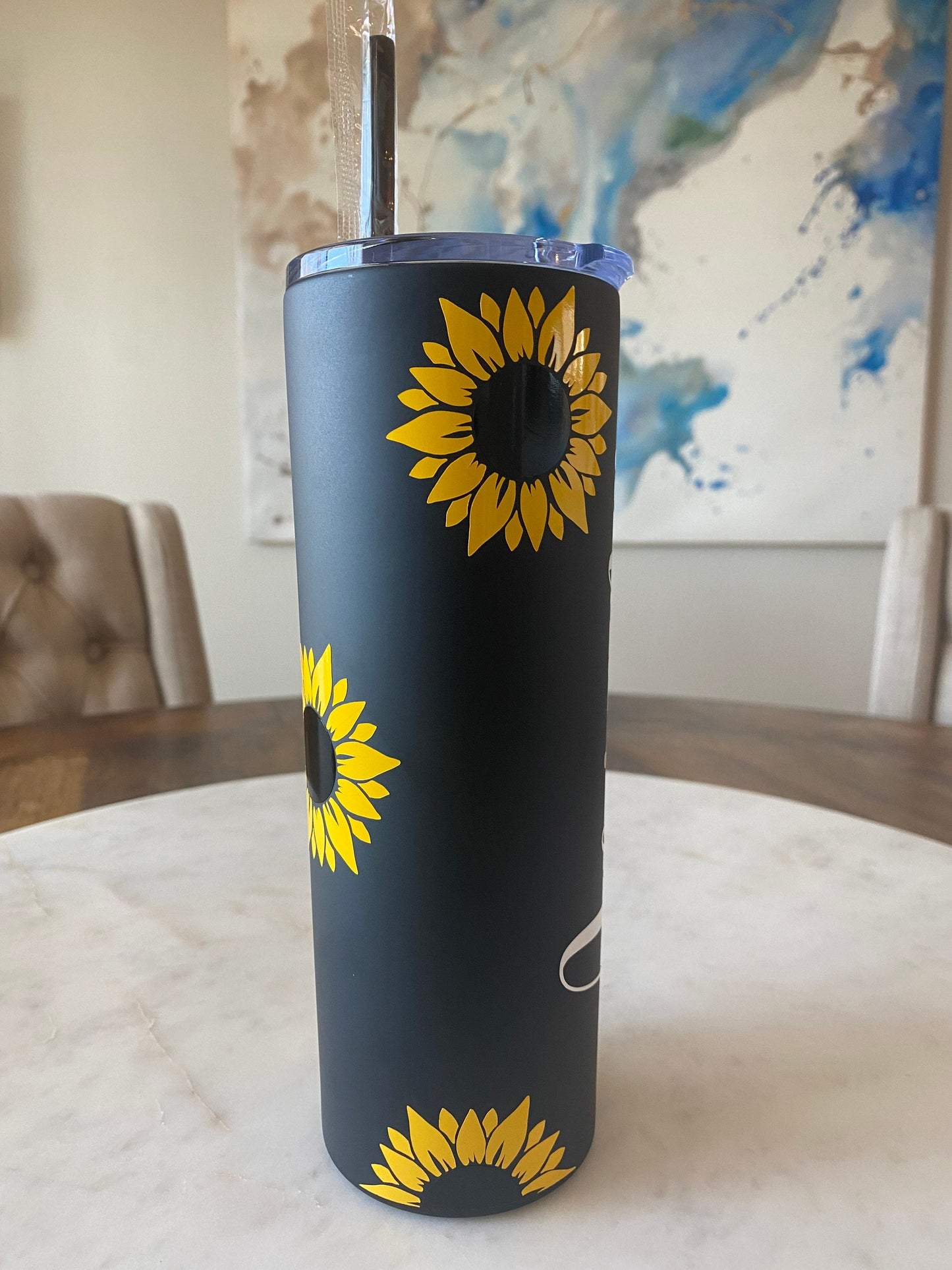 20 oz Sunflower Tumbler