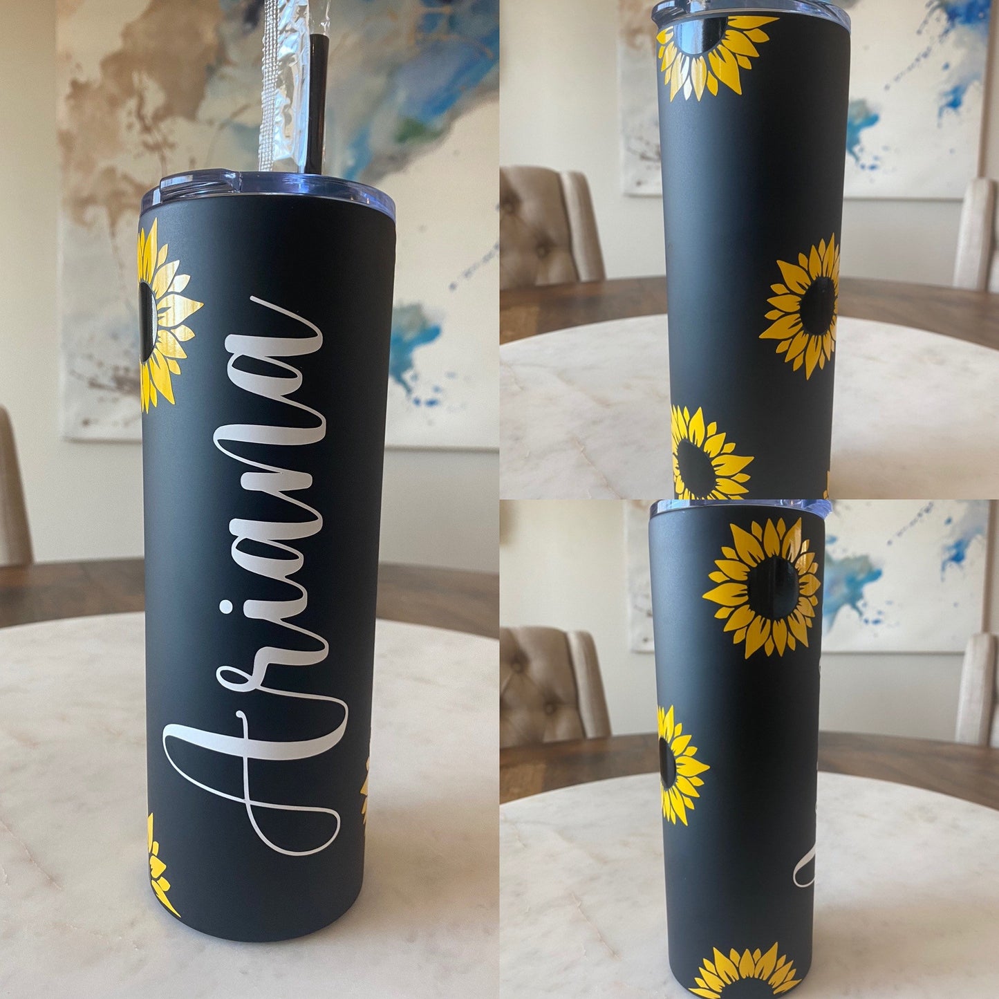 20 oz Sunflower Tumbler