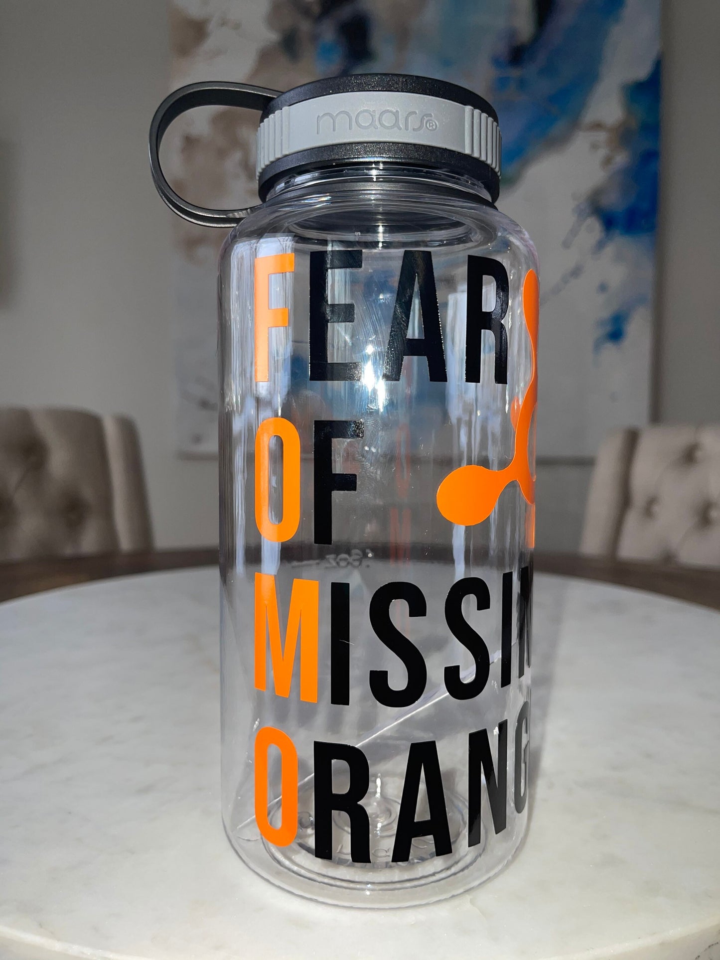 Orange Theory Water Bottle | OTF Water Bottle | Gym Bottle | Gift for Fitness Lover