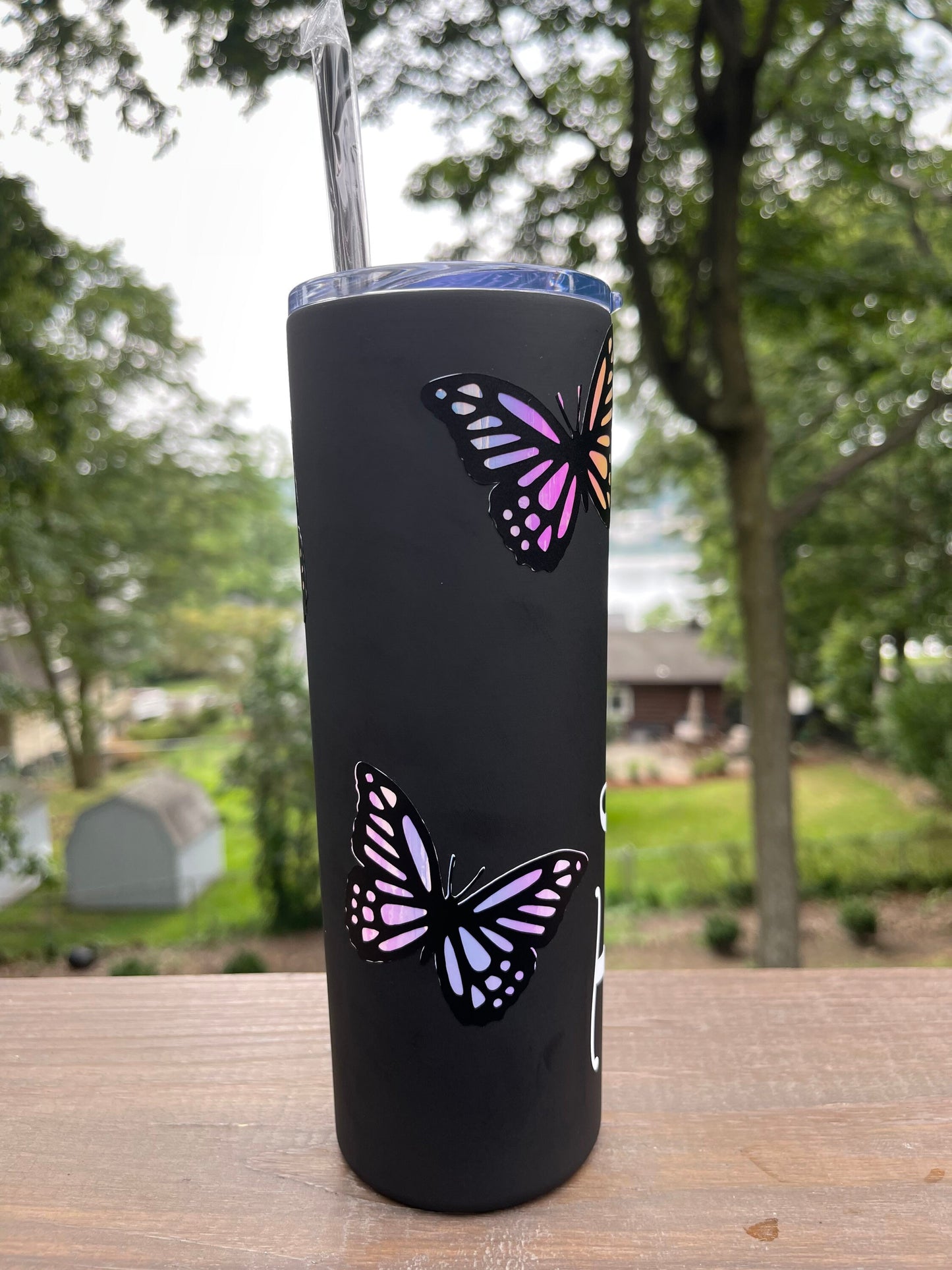 20 oz Butterfly Tumbler