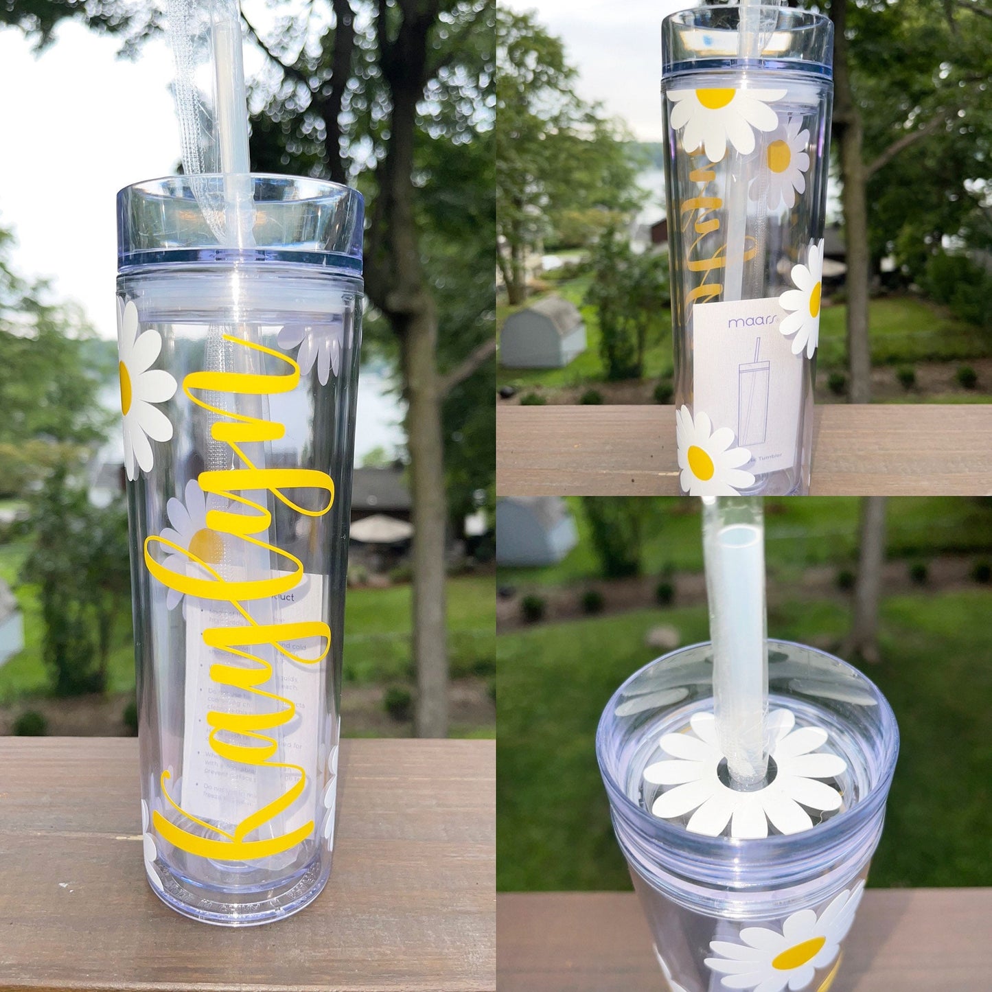 18 oz Daisy Tumbler