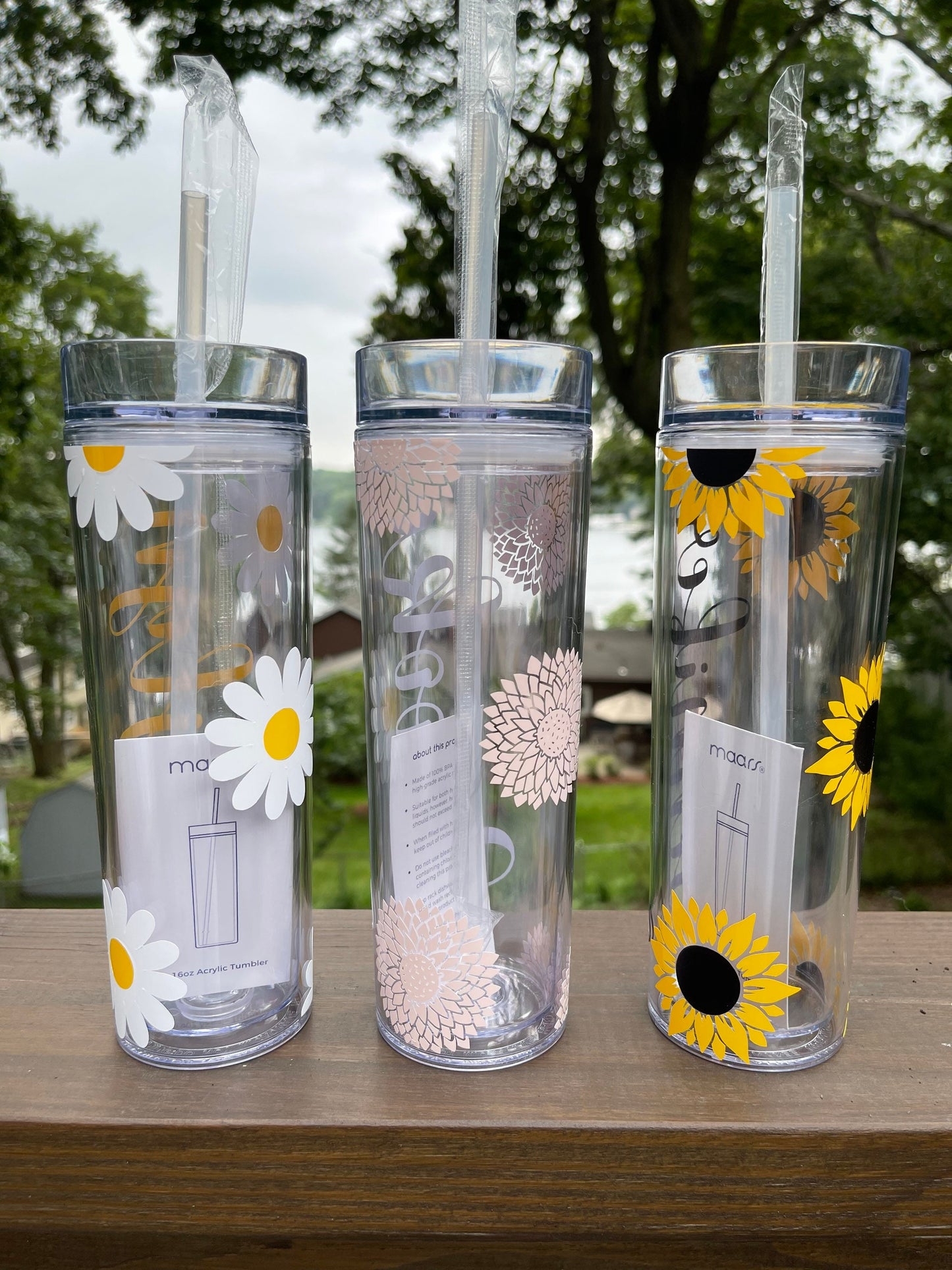 18 oz Daisy Tumbler