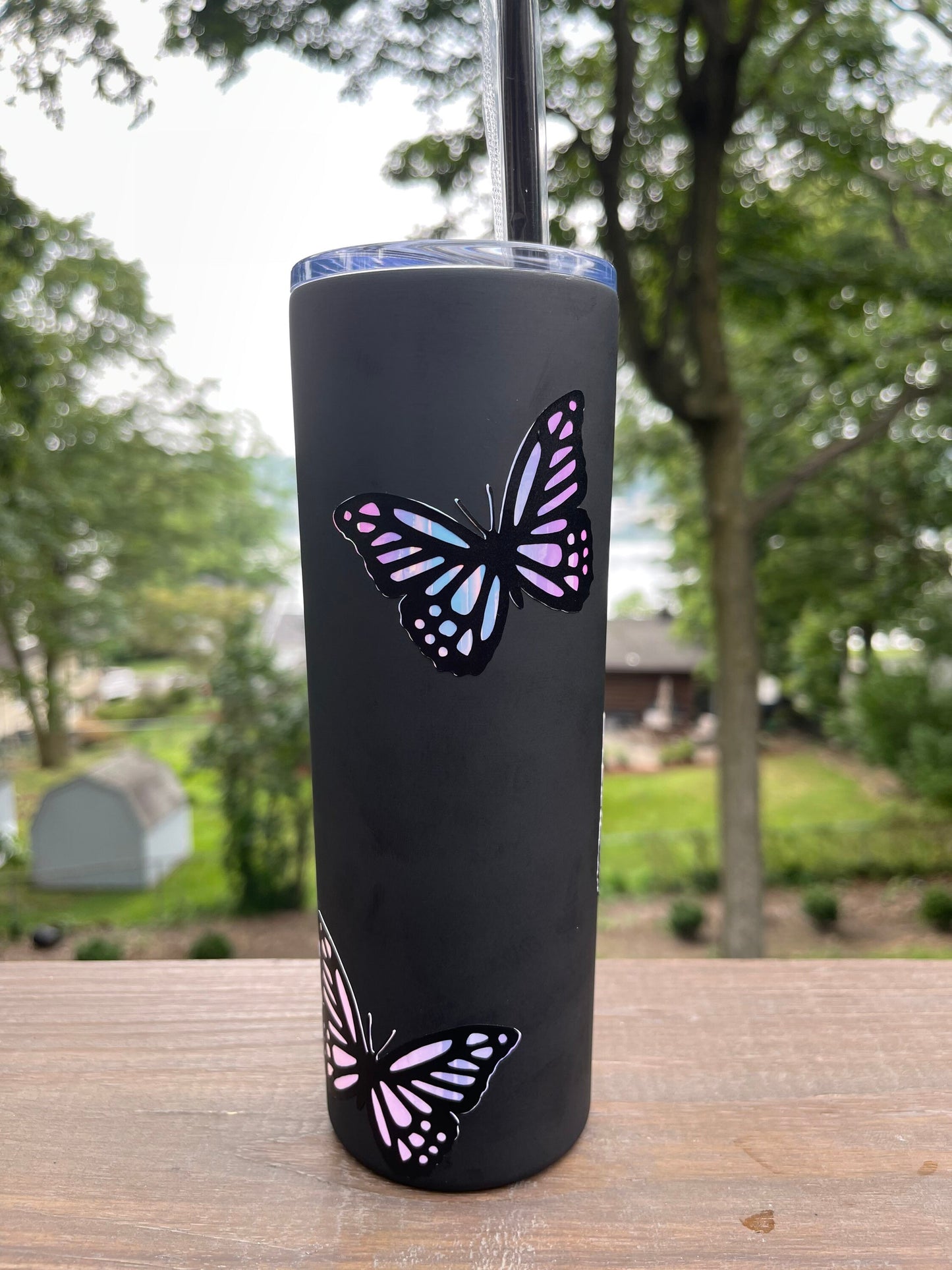 20 oz Butterfly Tumbler