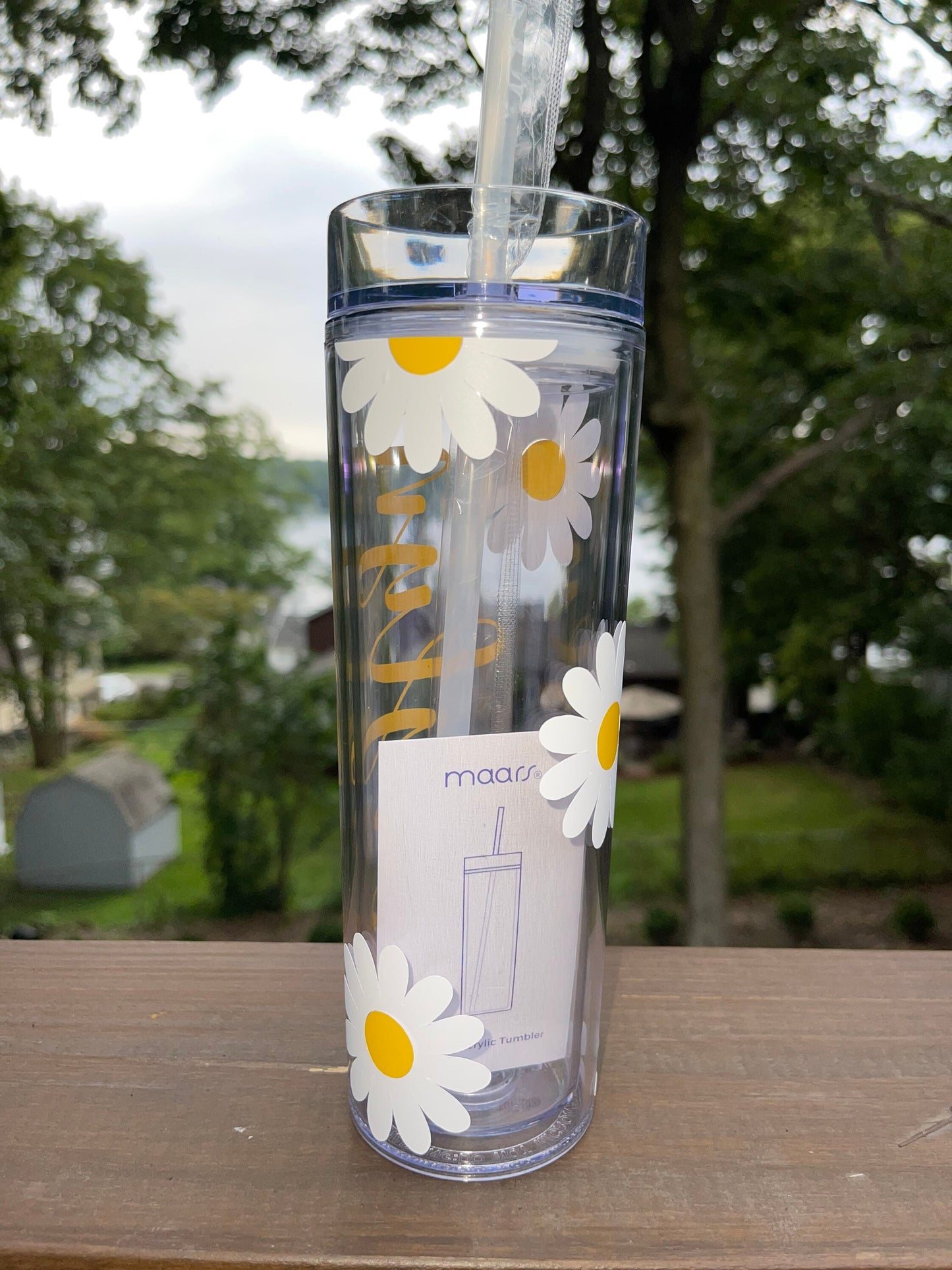 18 oz Daisy Tumbler