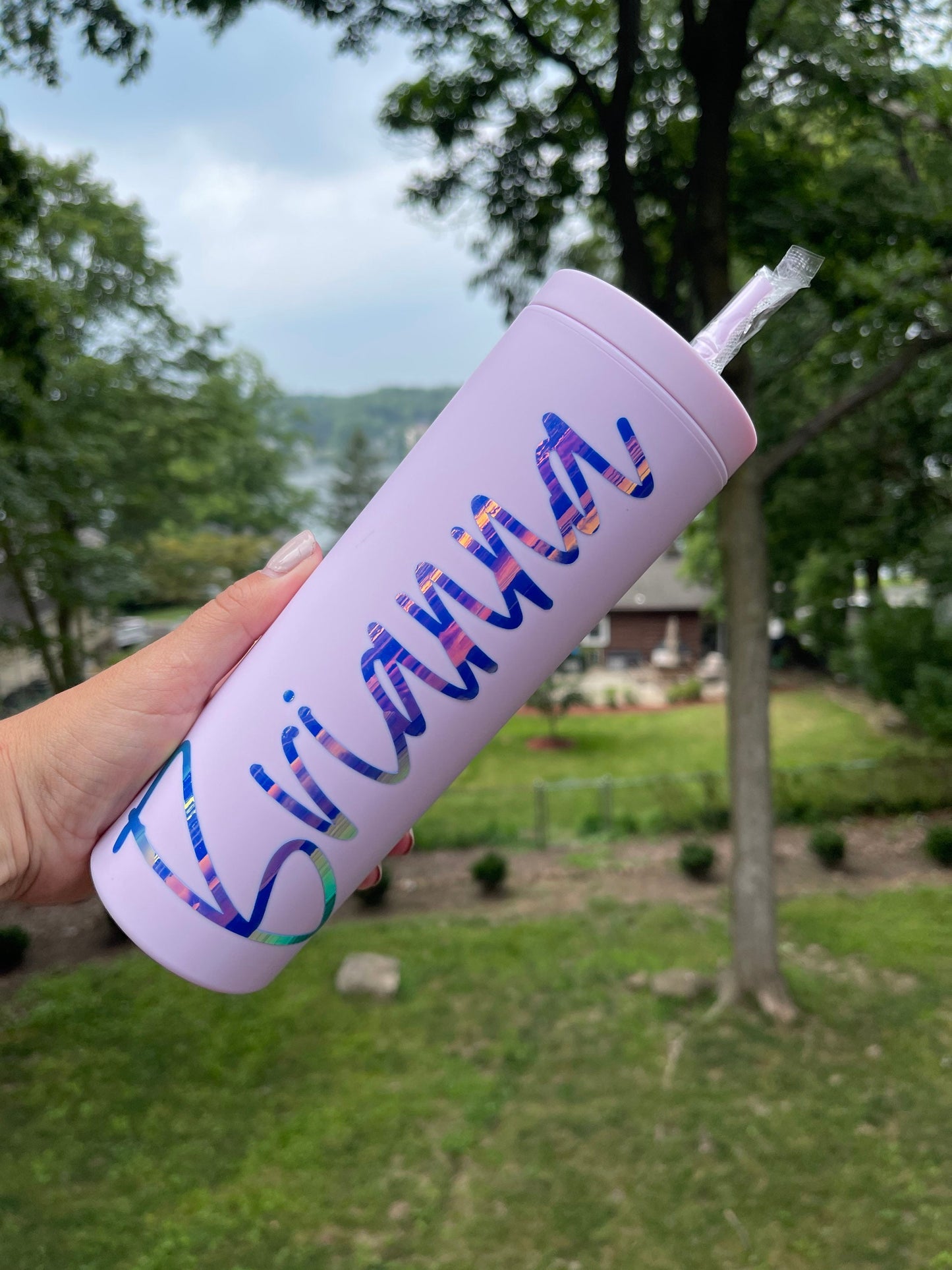 Personalized Tumbler | Personalized Tumbler with Straw | Birthday Gift | Matte Tumbler