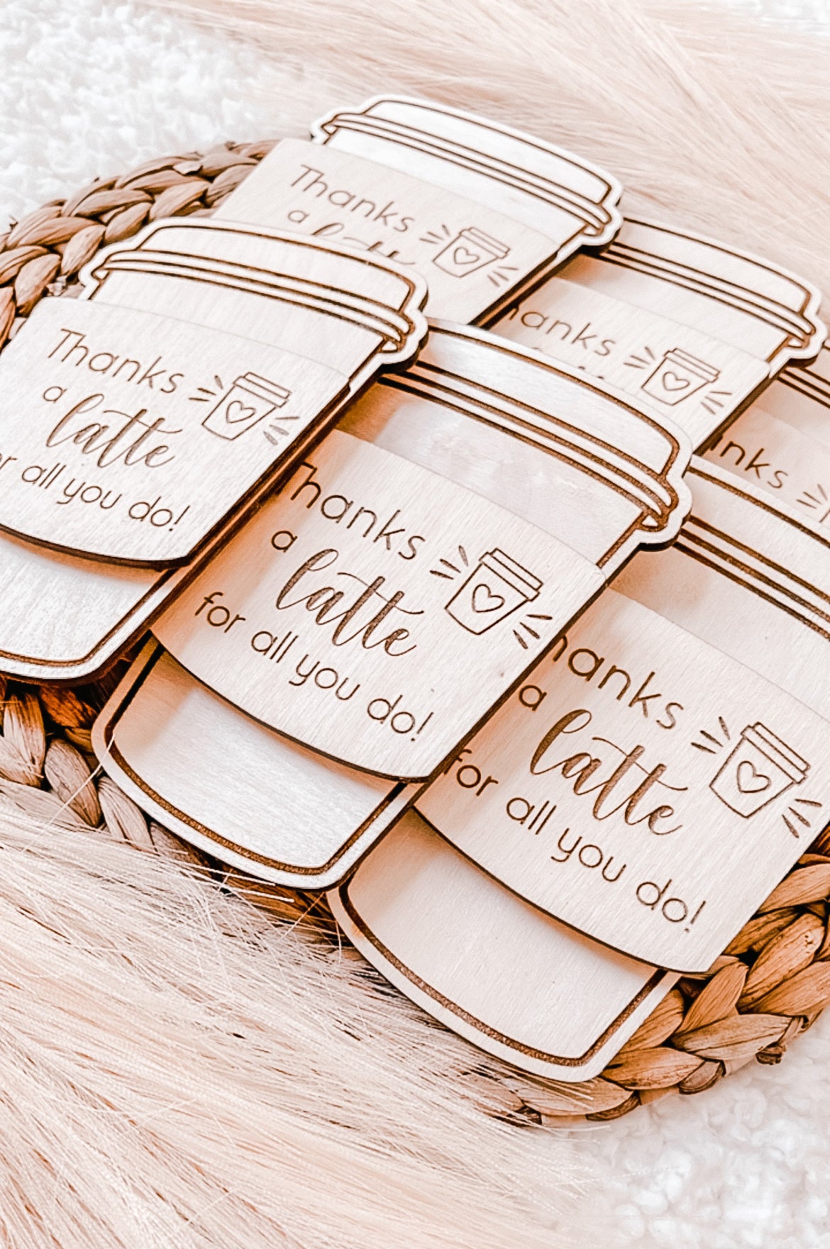 Thank You A Latte Gift Card Holder