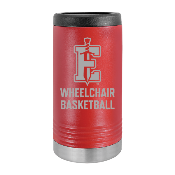 Edinboro Wheelchair Basketball Slim Can Cooler