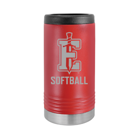 Edinboro Softball Slim Can Cooler